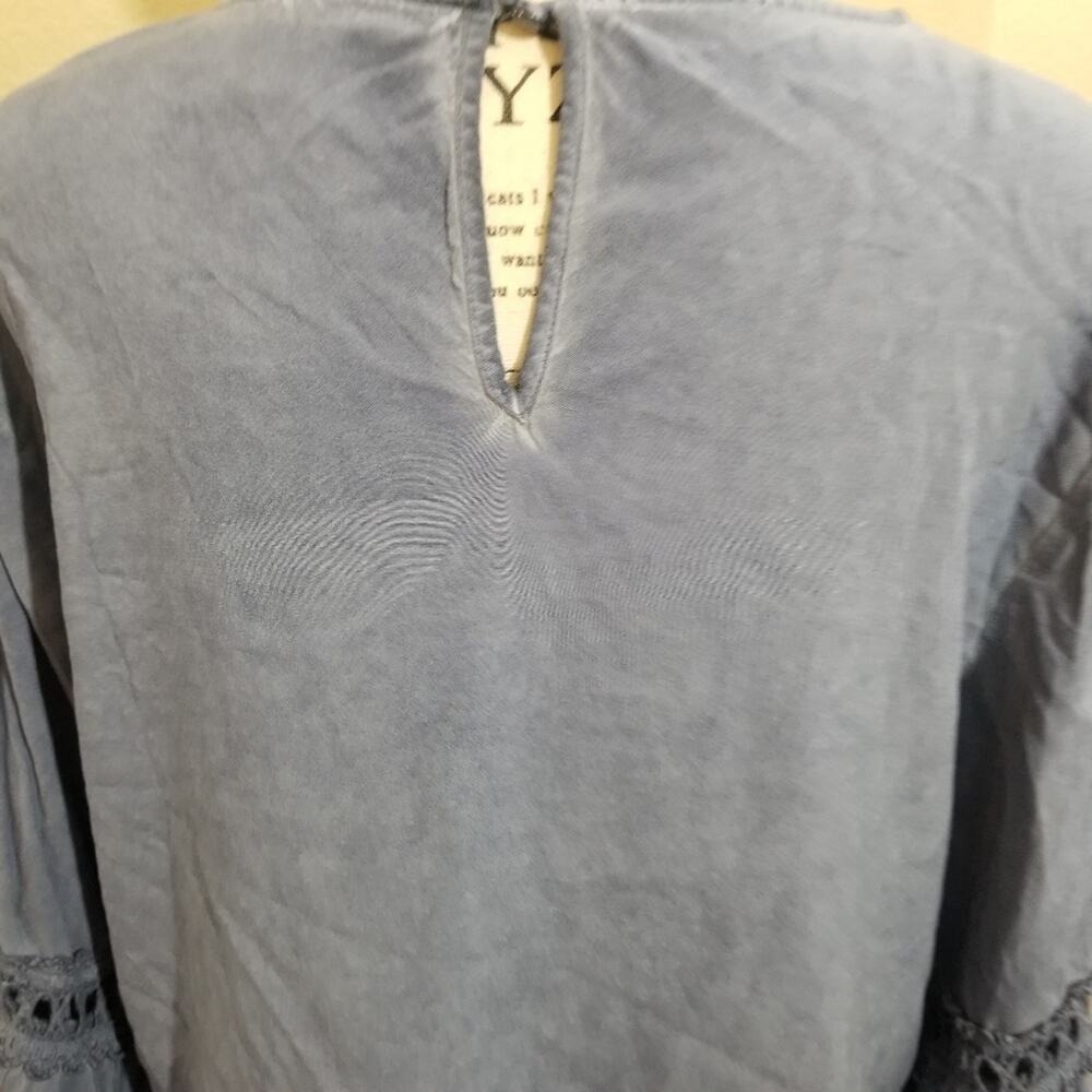 SPENSE bell sleeve blouse‎ sz large - Picture 12 of 14